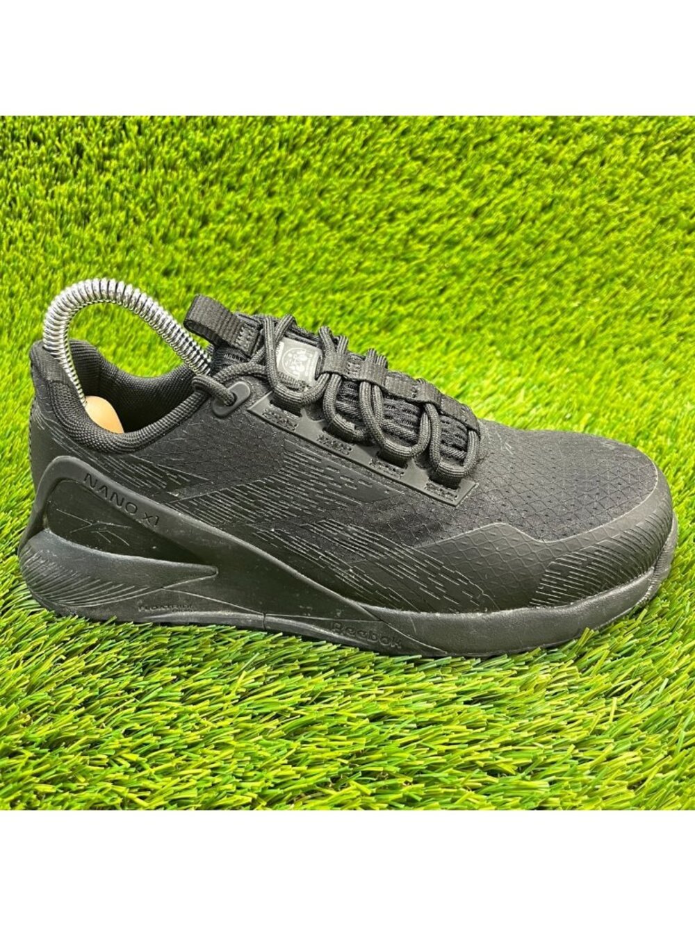 Reebok Nano X1 Adventure Womens Size 7M Black Composite Toe Safety Shoes Sneaker